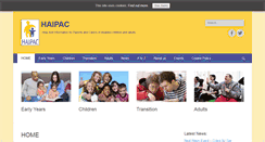 Desktop Screenshot of haipac.org.uk