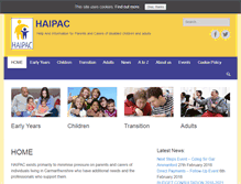 Tablet Screenshot of haipac.org.uk